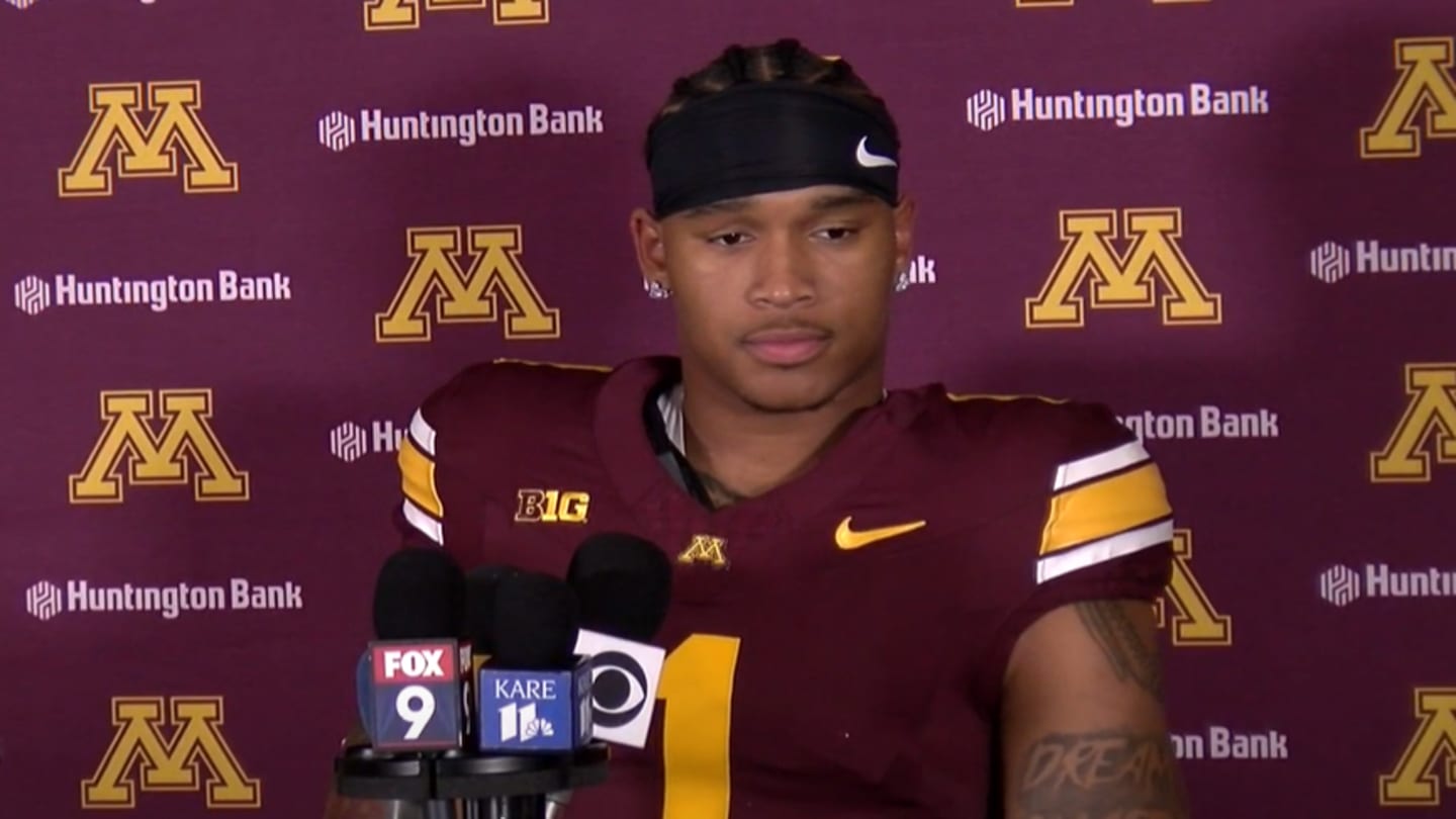 Darius Taylor says he “never really thought about leaving the Gophers”