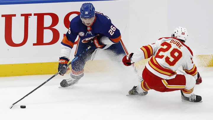 Calgary Flames v New York Islanders Calgary Flames v New York Islanders