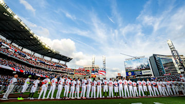 Miami Marlins v Atlanta Braves