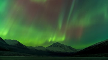 Alaska welcomes the new year with the Northern Lights