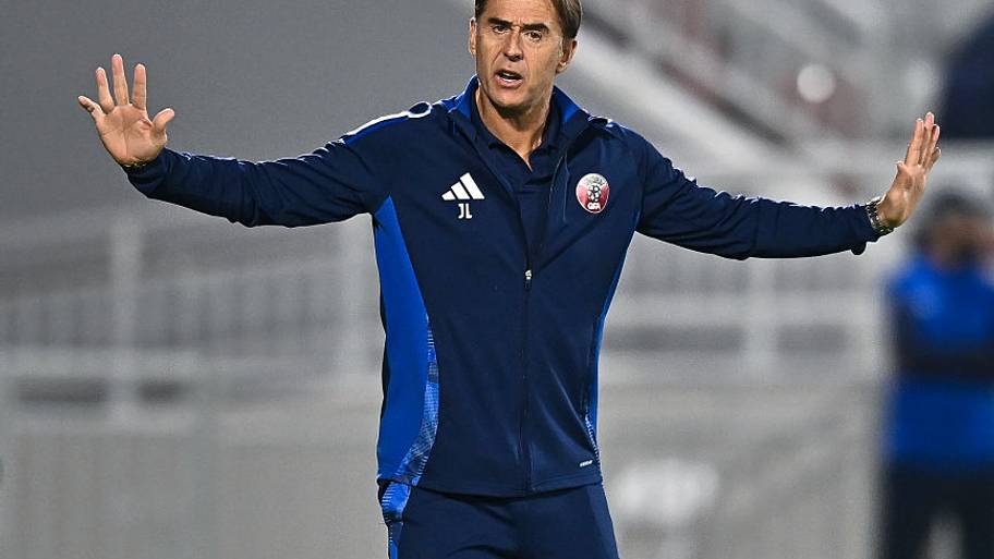 Qatar manager Julen Lopetegui 