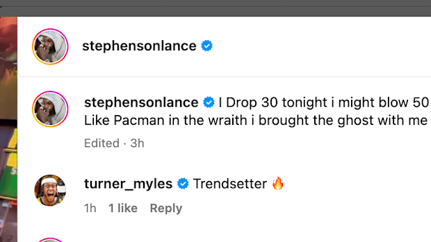 Comment by Myles Turner