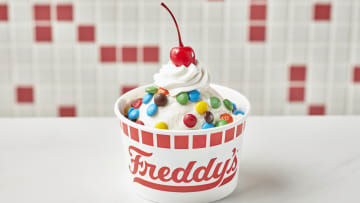 Freddy's Frozen Custard Mini One-Topping Sundae