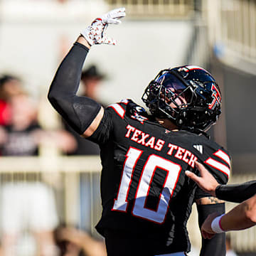 Jacob Rodriguez was put in at quarterback to get his first offensive touchdown Sunday