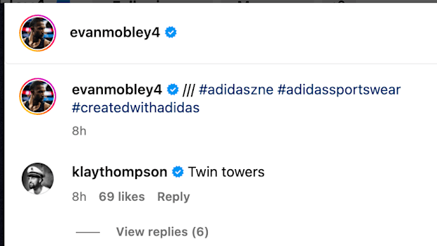 Klay Thompson's Comment