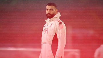 Mohamed Salah was benched for a third straight match for Liverpool.