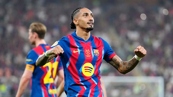 Raphinha bagged three goal contributions on the night. 