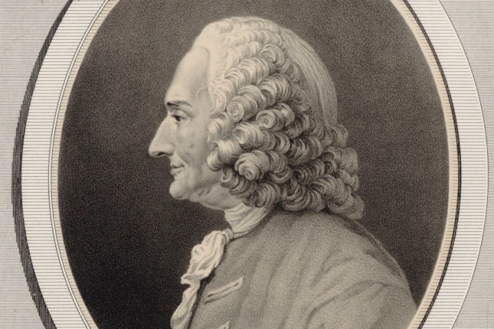Portrait Of The Composer Jean-Philippe Rameau (1683-1764). Creator: Lemoine