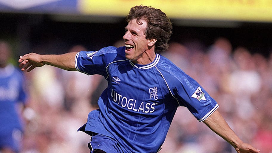 Gianfranco Zola of Chelsea