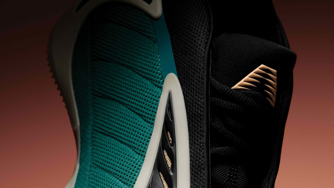 The adidas Anthony Edwards 2 'Ant-Lanta' colorway.