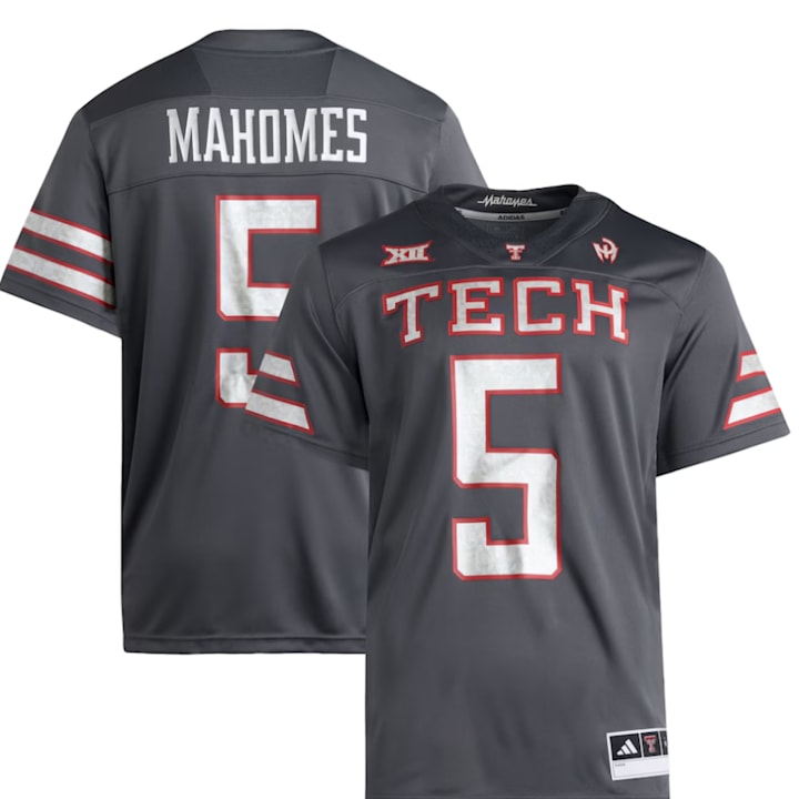 Patrick Mahomes Texas Tech Red Raiders Alternate Premier Strategy Jersey
