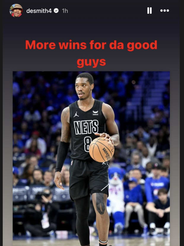 Dennis Smith Jr. IG Story