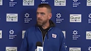New York Giants offensive coordinator/tight ends coach Tim Kelly