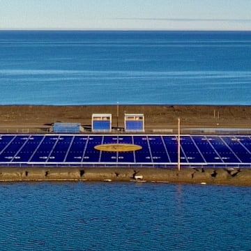 Cathy Parker Field in Utqiagvik, Alaska
