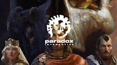Paradox Interactive logo on top of Crusader Kings 3 artwork.