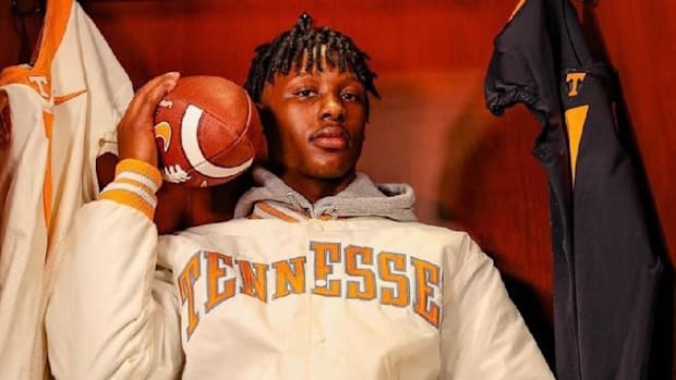 Faizon Brandon on Tennessee Volunteers visit