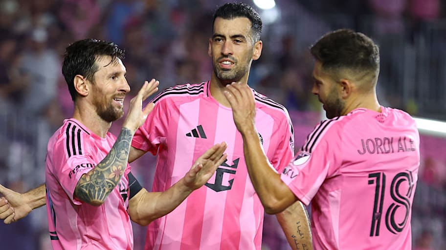 Lionel Messi, Sergio Busquets, Jordi Alba