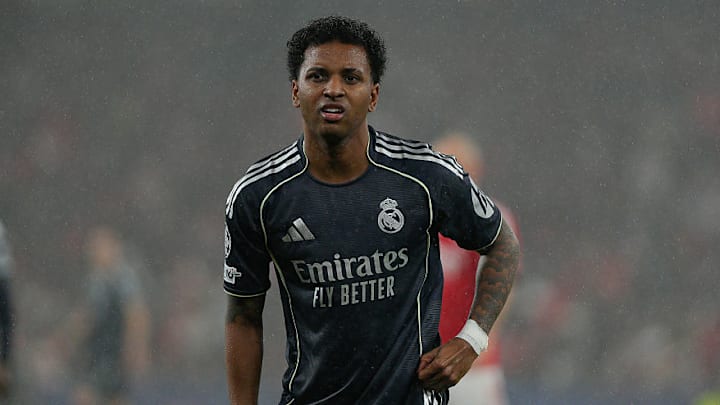 Rodrygo was sent off in the 97th minute against Benfica. Rodrygo was sent off in the 97th minute against Benfica.