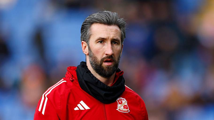 Swindon Town striker Ollie Palmer.