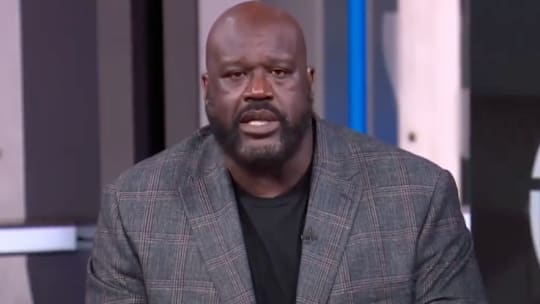 Shaq thinks Giannis Antetokounmpo was to blame for the ugly clash with Tyrese Haliburton's dad after Tuesday night's Bucks-Pacers game. 