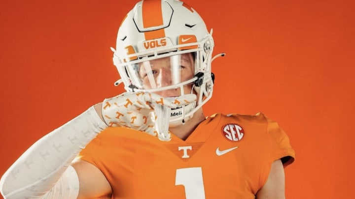 Carson Sneed on a visit to Tennessee