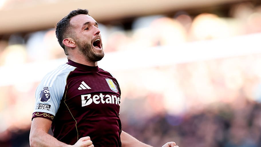 Aston Villa midfielder John McGinn