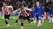 Fabio Carvalho (middle) spoiled the Chelsea comeback to rescue a point for the Bees.