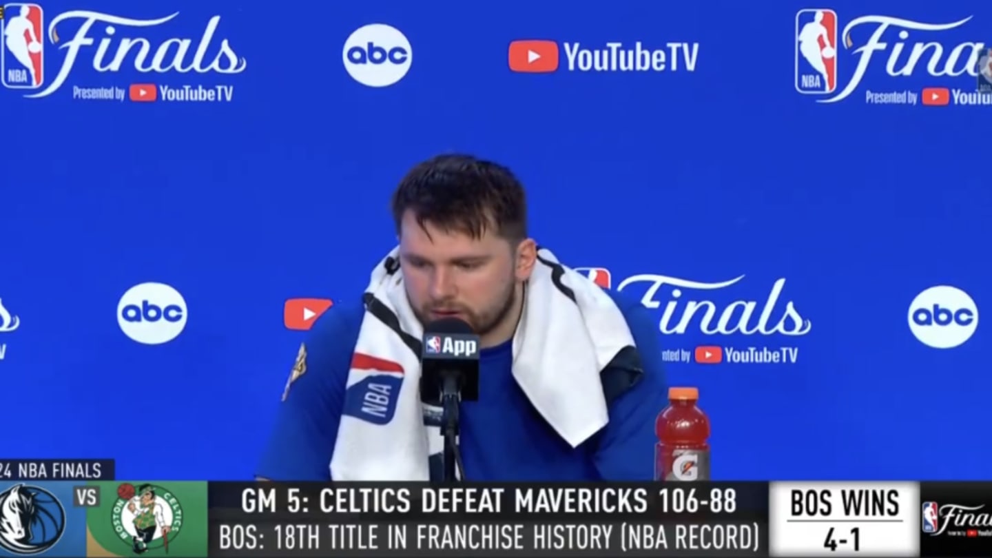 Luka Doncic Gives Candid Response Regarding His Health Following Finals Defeat to Celtics