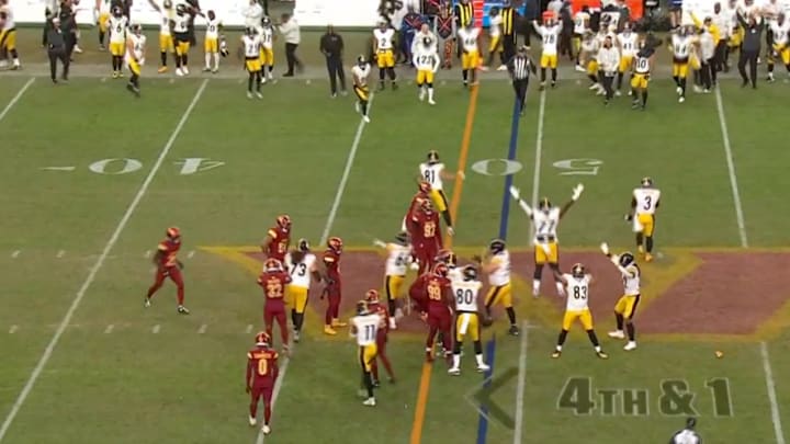 The Steelers are now 7-2 after Sunday's win over the Commanders./ The Steelers are now 7-2 after Sunday's win over the Commanders./