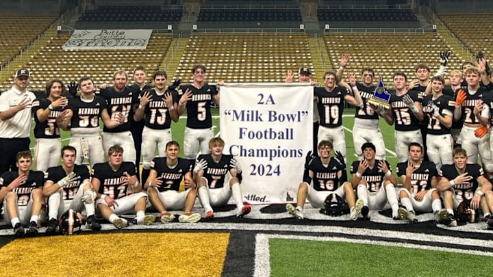 Kendrick is 6-0 as it bids for a fifth consecutive eight-man state title in Idaho.