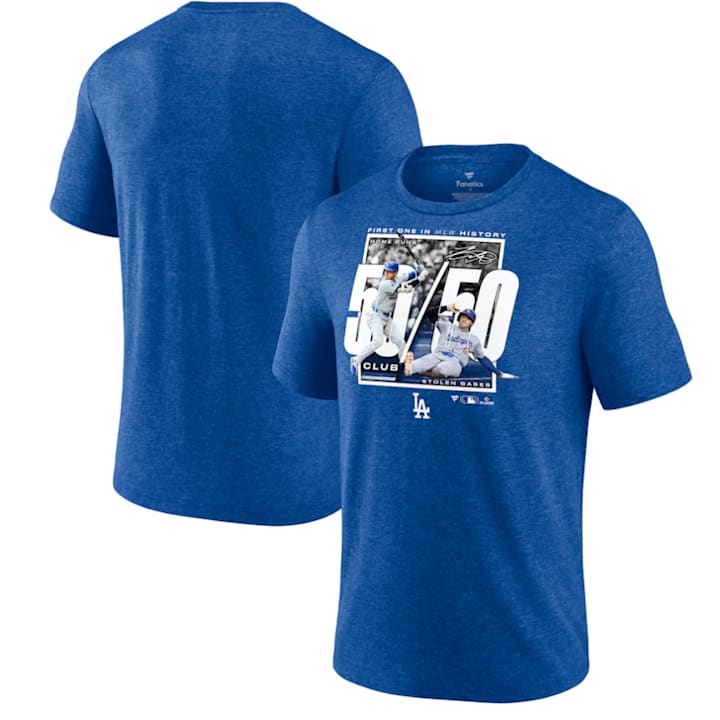 Shohei Ohtani Los Angeles Dodgers Fanatics 50/50 Club T-Shirt