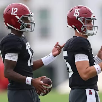 Keelon Russell (left) and Ty Simpson (right).