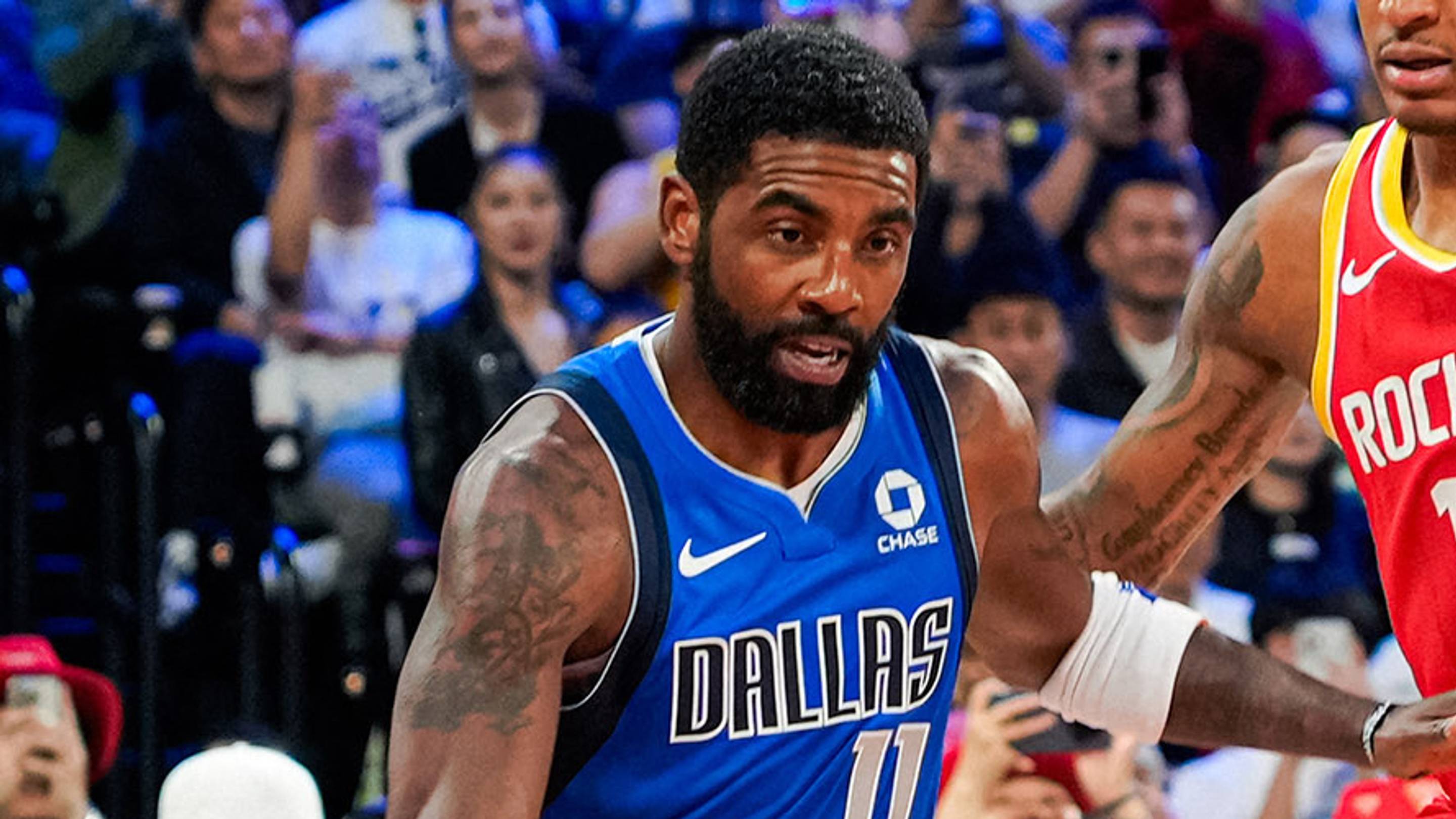 Mavericks' Kyrie Irving Speaks After Preseason Return From Injury