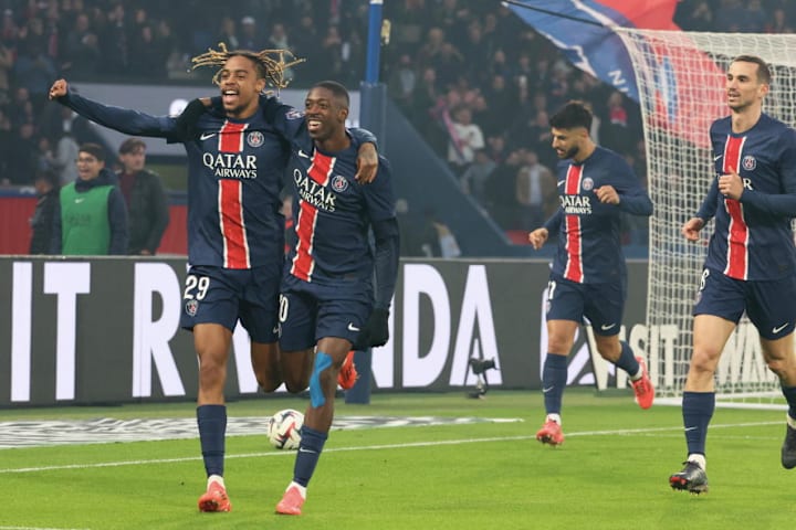 Ousmane Dembele, Bradley Barcola