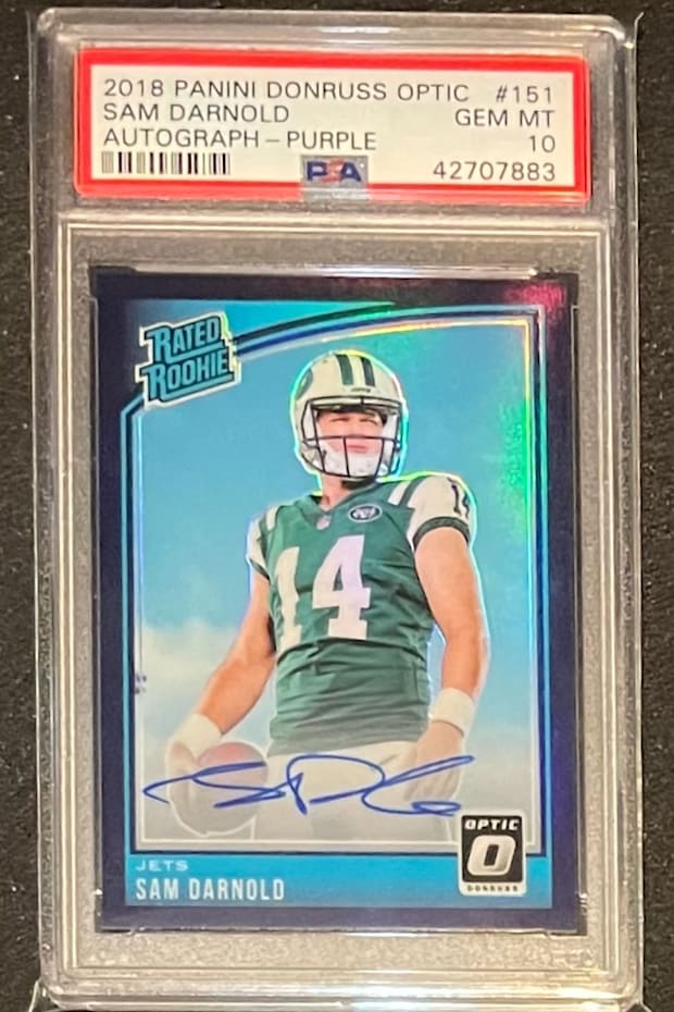 Sam Darnold Rookie Card