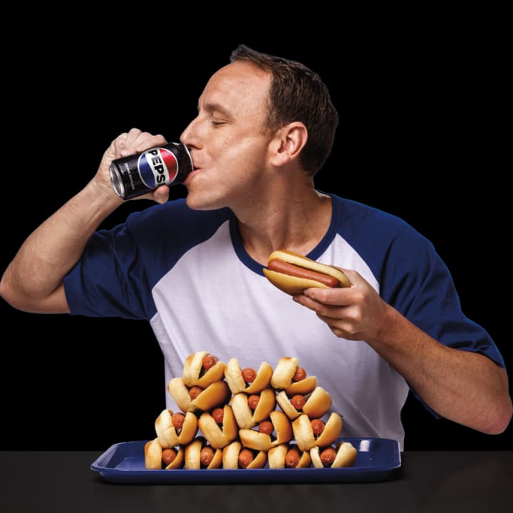 Joey Chestnut for Pepsi