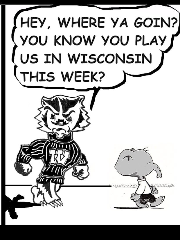 Crimson Tikes: Bucky the Badger