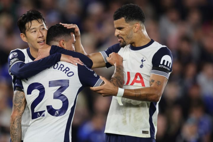 Pedro Porro, Dominic Solanke, Son Heung-Min