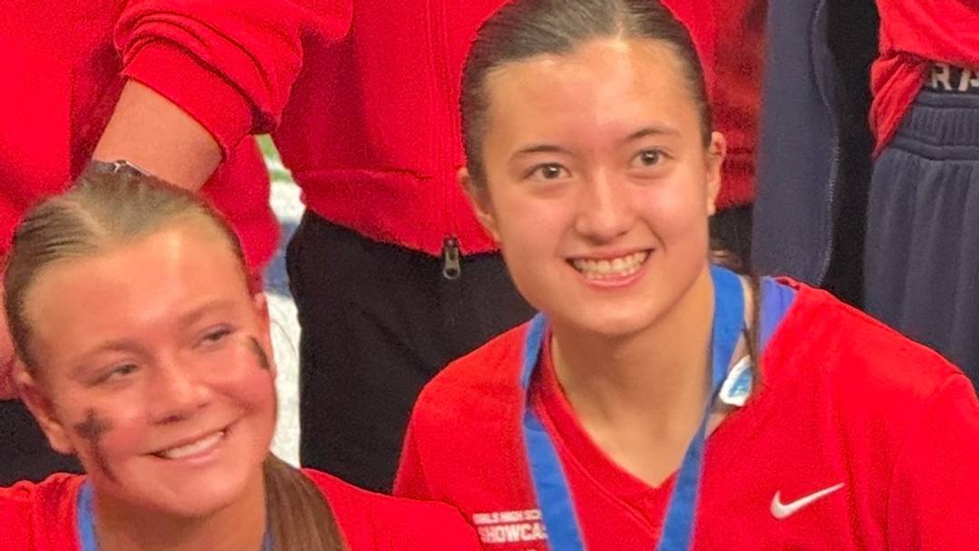 Mountain Vista quarterback Ariana Akey has committed to play flag football at the University of Nebraska.