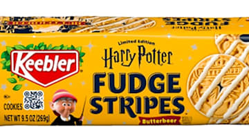 Keebler's Limited-Edition Harry Potter Butterbeer Fudges Stripes Cookies