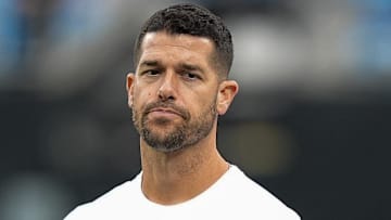 Carolina Panthers head coach Dave Canales