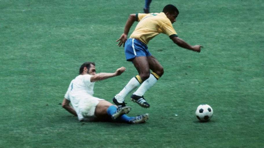 Brazil player Jairzinho