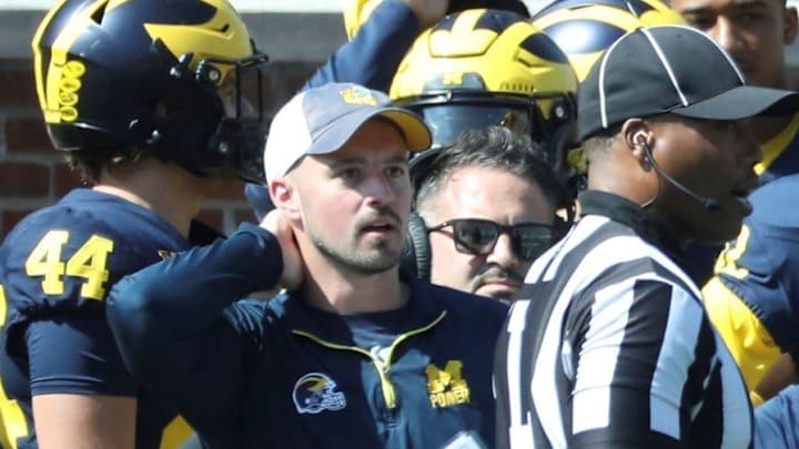Michigan football analyst Connor Stalions resigned after evidence of him orchestrating a sign-stealing scheme was unearthed. Michigan football analyst Connor Stalions resigned after evidence of him orchestrating a sign-stealing scheme was unearthed.