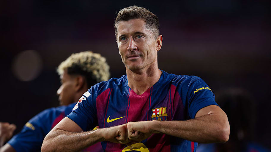 Robert Lewandowski for Barcelona.