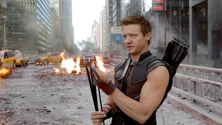 Jeremy Renner in The Avengers (2012) ©Marvel 2012