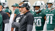 Michigan State Spartans head coach Jonathan Smith 