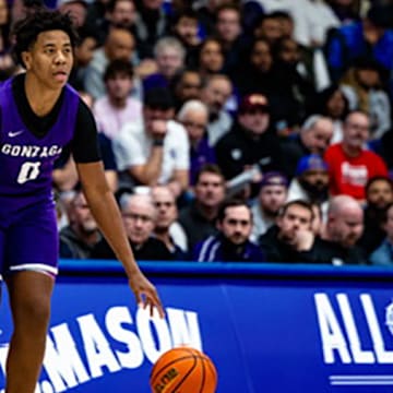 Blake Harper during his high school playing days at Gonzaga College High School. He has entered the transfer portal after playing his freshman season at Howard University.