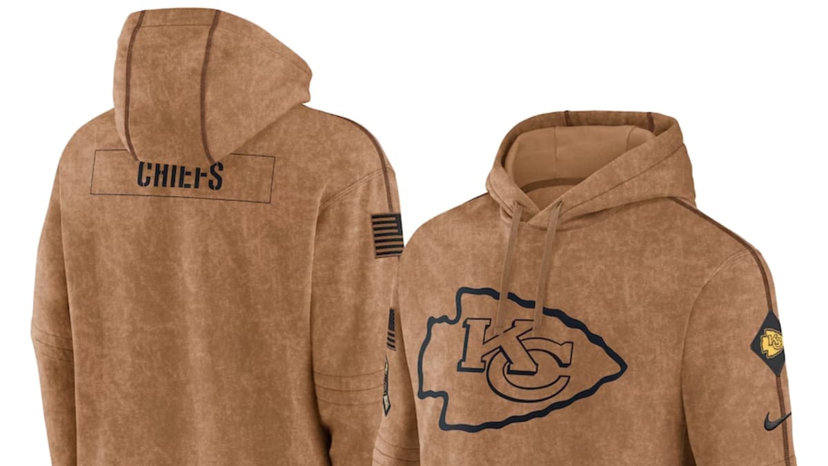 Salute to service chiefs sweatshirt outlet