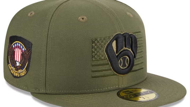 Men's Milwaukee Brewers New Era Navy 2022 Spring Training 59FIFTY