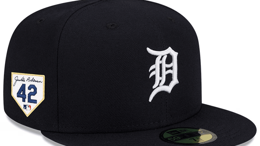 【海外限定】New Era 59FIFTY Detroit Tigers Jackie Robinson Detroit Tigers Jackie Robinson Day 2025 59FIFTY Fitted Hat